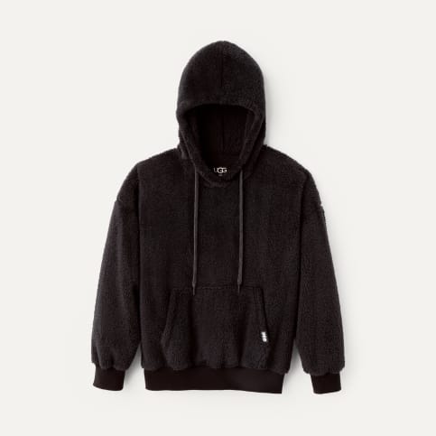 Sherpa black hoodie online